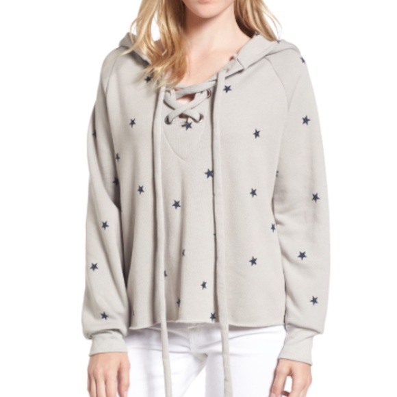 Wildfox Football Star Hutton Sweatshirt - Picture 1 of 5